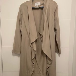 Carolina Belle Draped Belted Coat